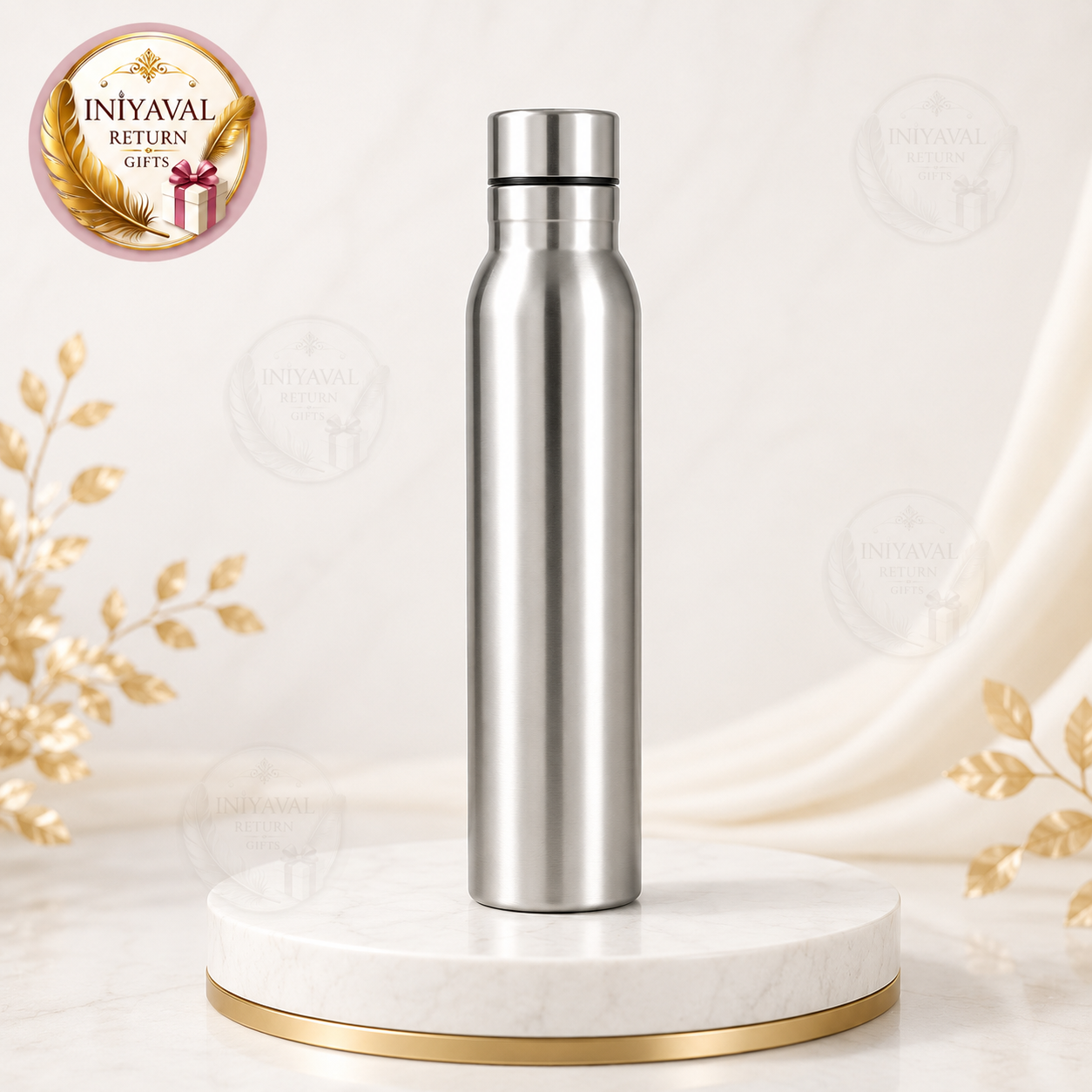 Steel 1 Ltr TAG Water Bottle