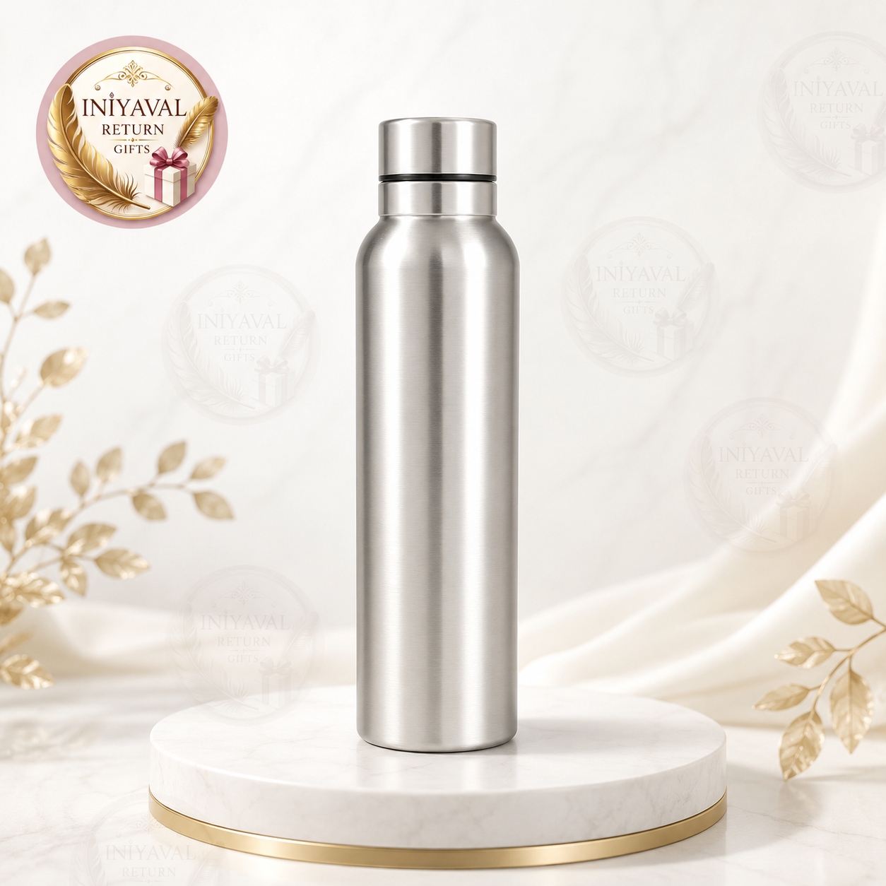 Steel 1 Ltr Water Bottle