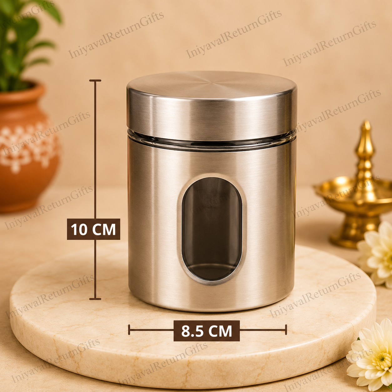 Steel Window Canister